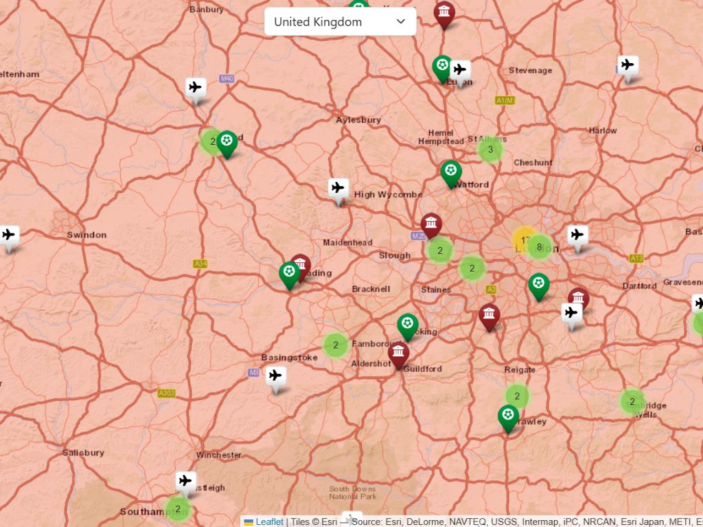 Gazetteer screenshot 4